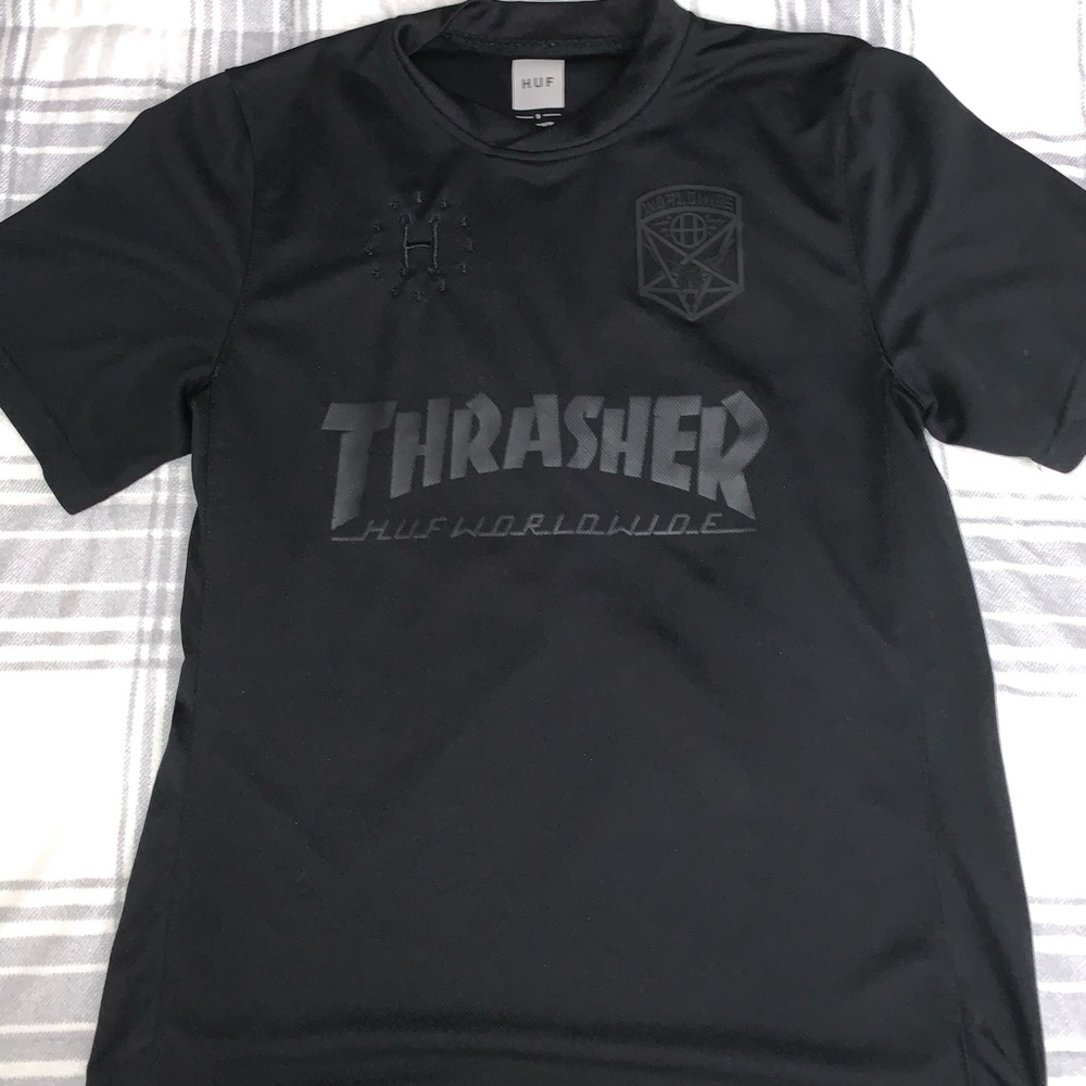 Black Thrasher x HUF Jersey